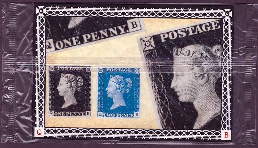 (image for) 1990 Penny Black Anniversary Quick Brew Sealed Promotional Postcard & 15p Stamp. Card number 4.